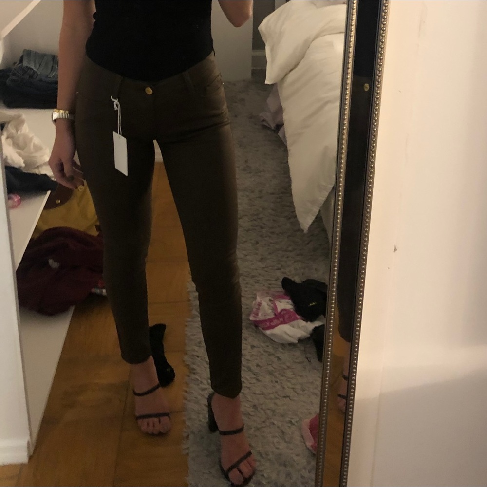 Le Skinny De Jeanne Coated -- Military Coated - Picture 3 of 5